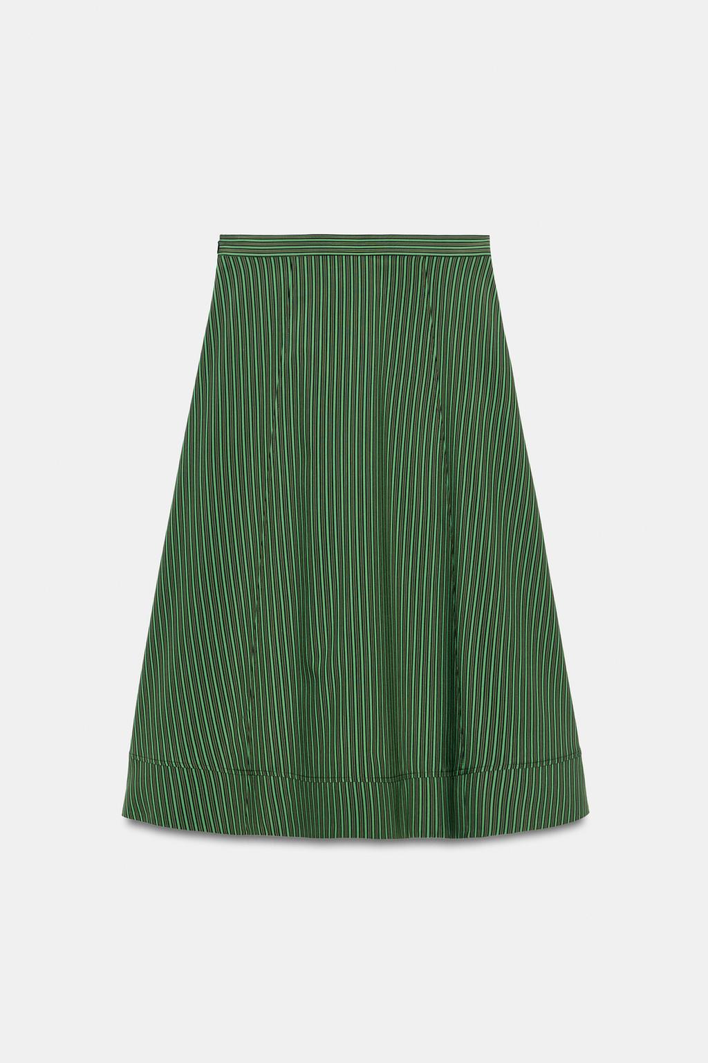 ЮБКА МИДИ В ПОЛОСКУ — ZW COLLECTION