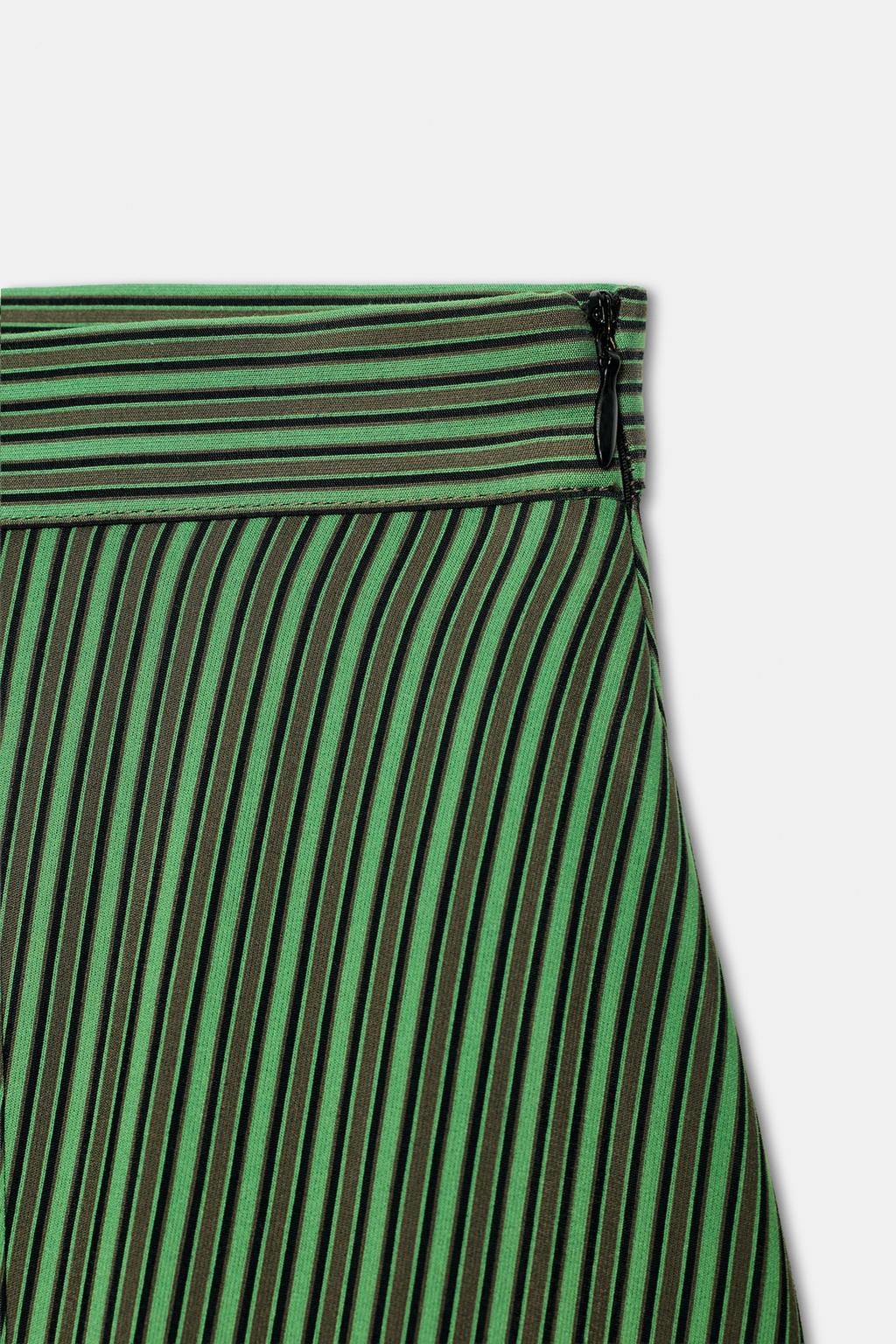 ЮБКА МИДИ В ПОЛОСКУ — ZW COLLECTION