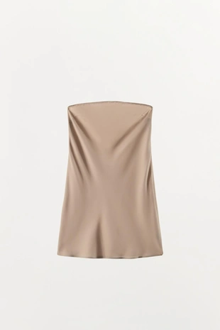 Платье-бандо на подкладке