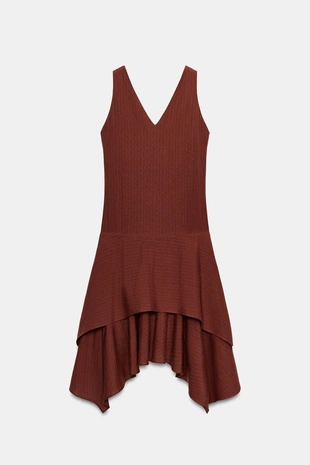 Асимметричное платье в полоску — Zw Collection- Заказать в России