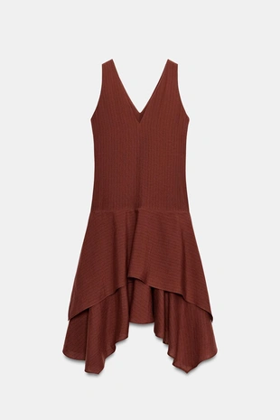 Асимметричное платье в полоску — Zw Collection- Заказать в России