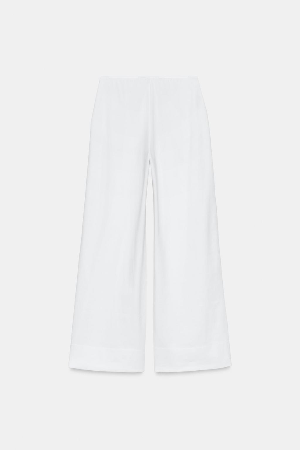 БРЮКИ ПРЯМОГО КРОЯ ИЗ ХЛОПКА