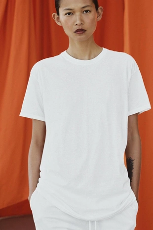 Брюки прямого кроя из хлопка- Заказать в России