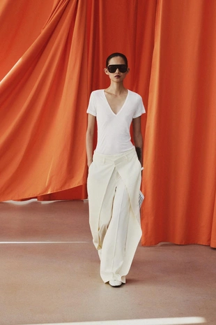 Футболка из лиоцелла и шелка- Заказать в России