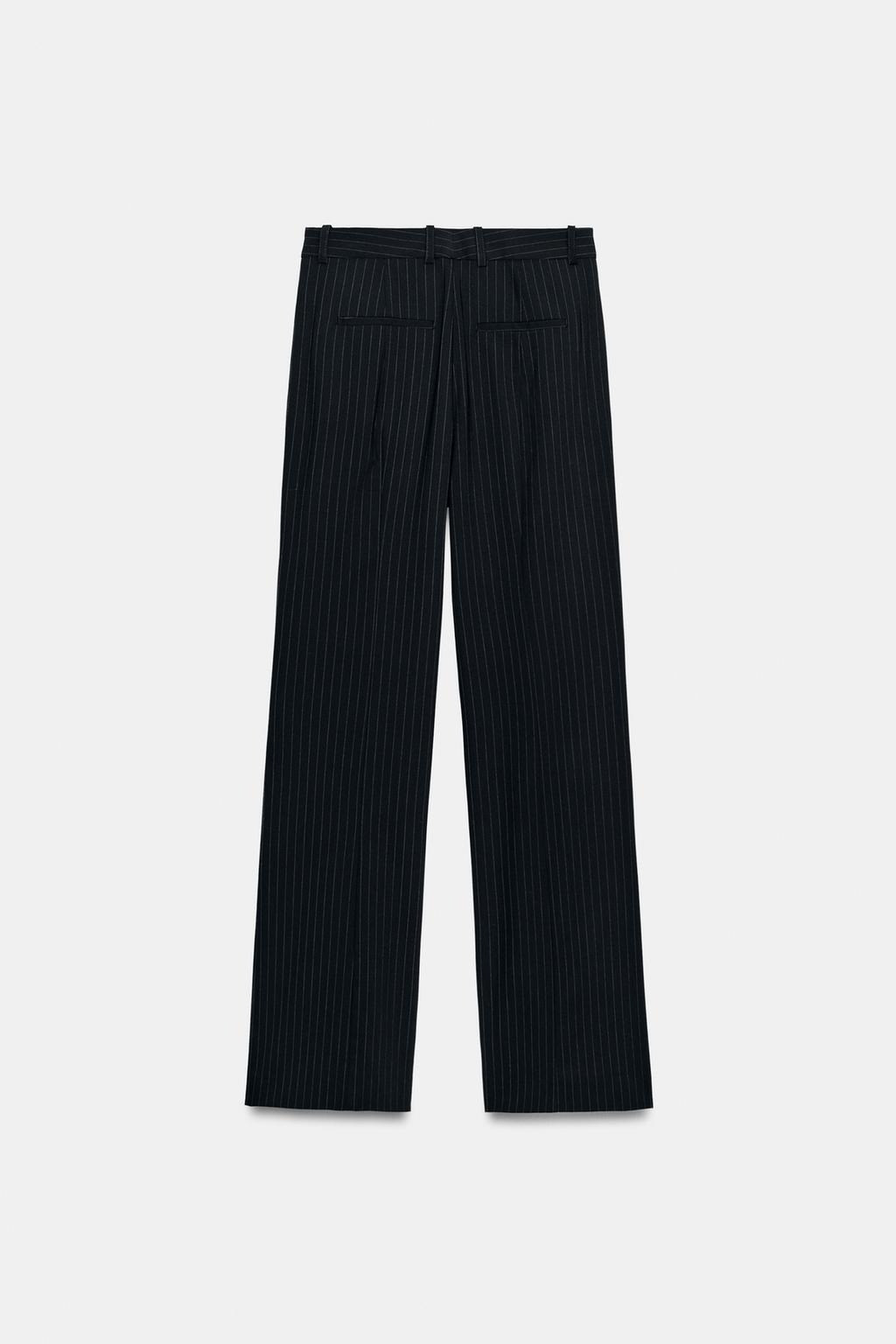 БРЮКИ В ТОНКУЮ ПОЛОСКУ — ZW COLLECTION