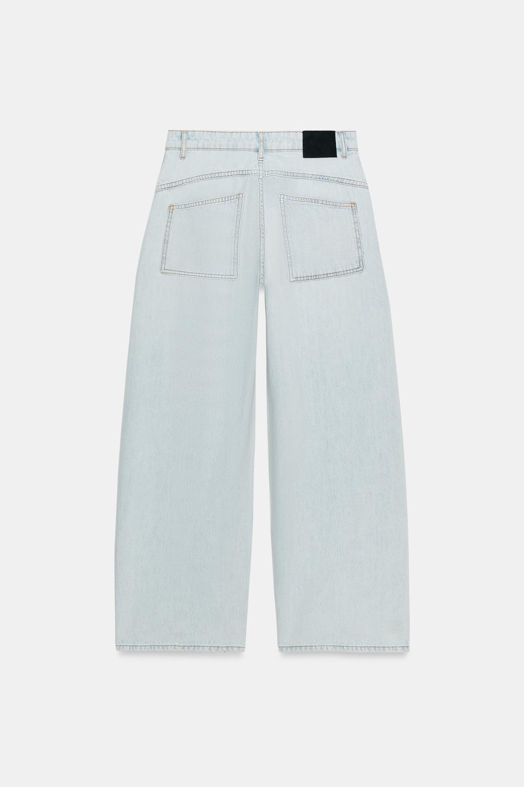 ДЖИНСЫ ZW COLLECTION LOOSE BARREL СО СРЕДНЕЙ ПОСАДКОЙ