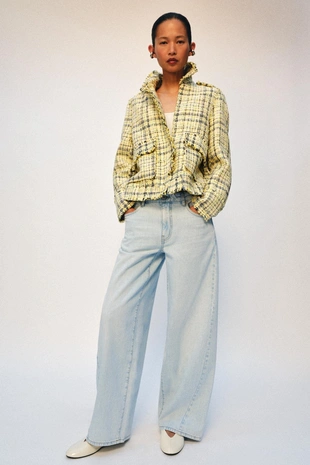 Джинсы Zw Collection Loose Barrel со средней посадкой- Заказать в России