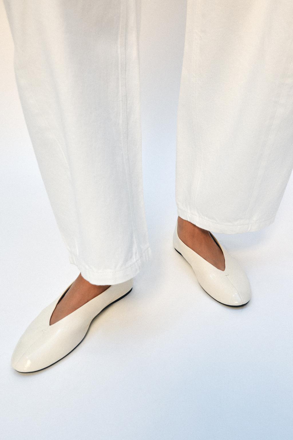 КОЖАНЫЕ БАЛЕТКИ