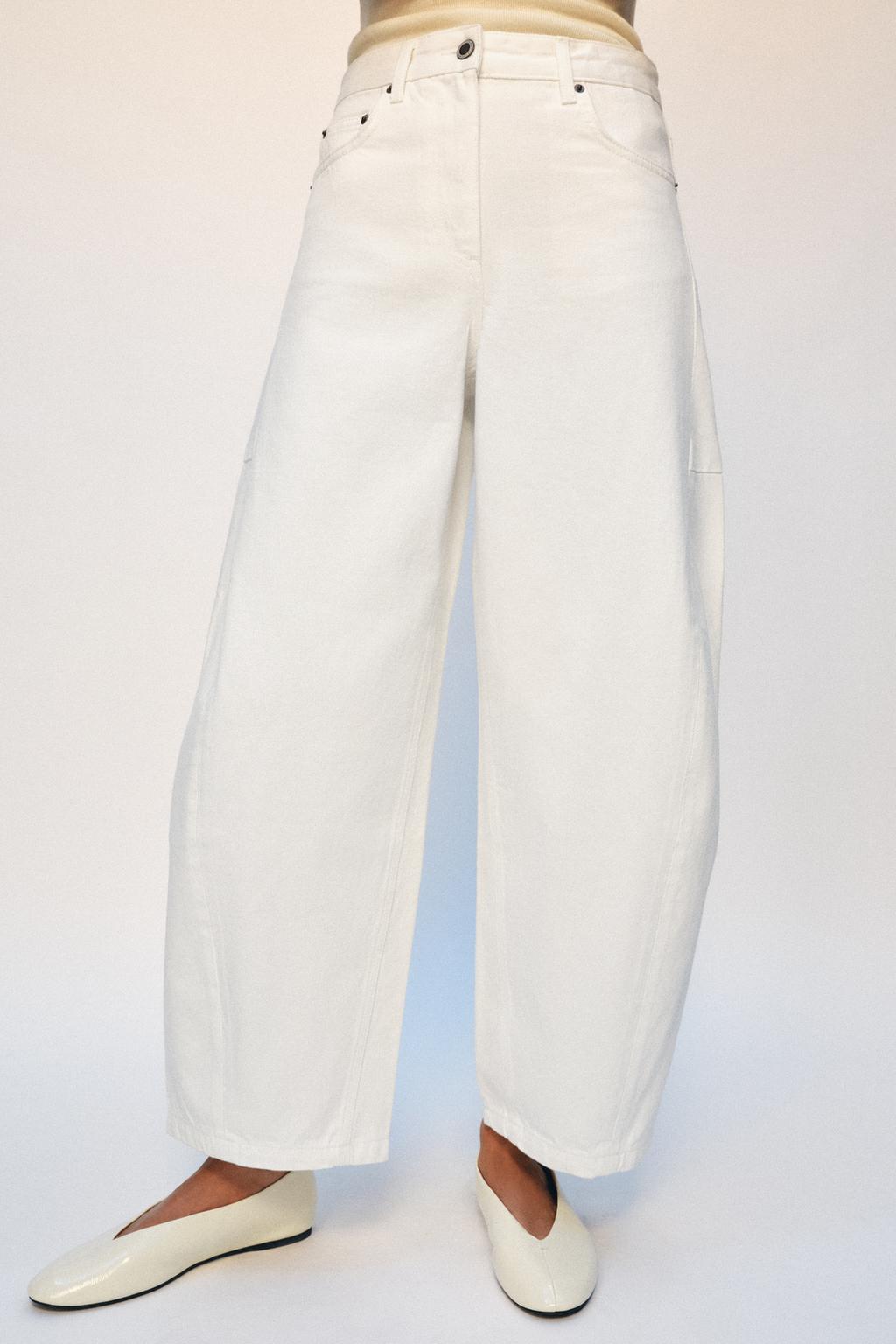 ДЖИНСЫ ZW COLLECTION ANKLE BALLOON СО СРЕДНЕЙ ПОСАДКОЙ