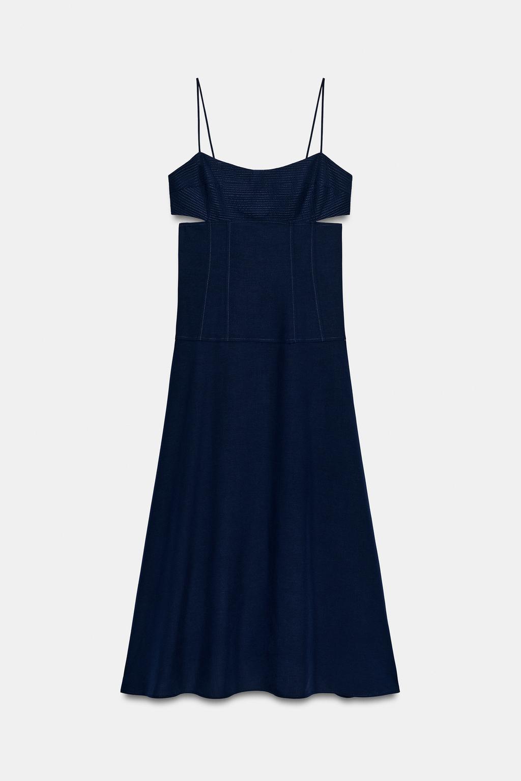 ПЛАТЬЕ МИДИ С ВЫРЕЗАМИ