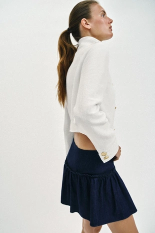 Расклешенные юбка-шорты- Заказать в России