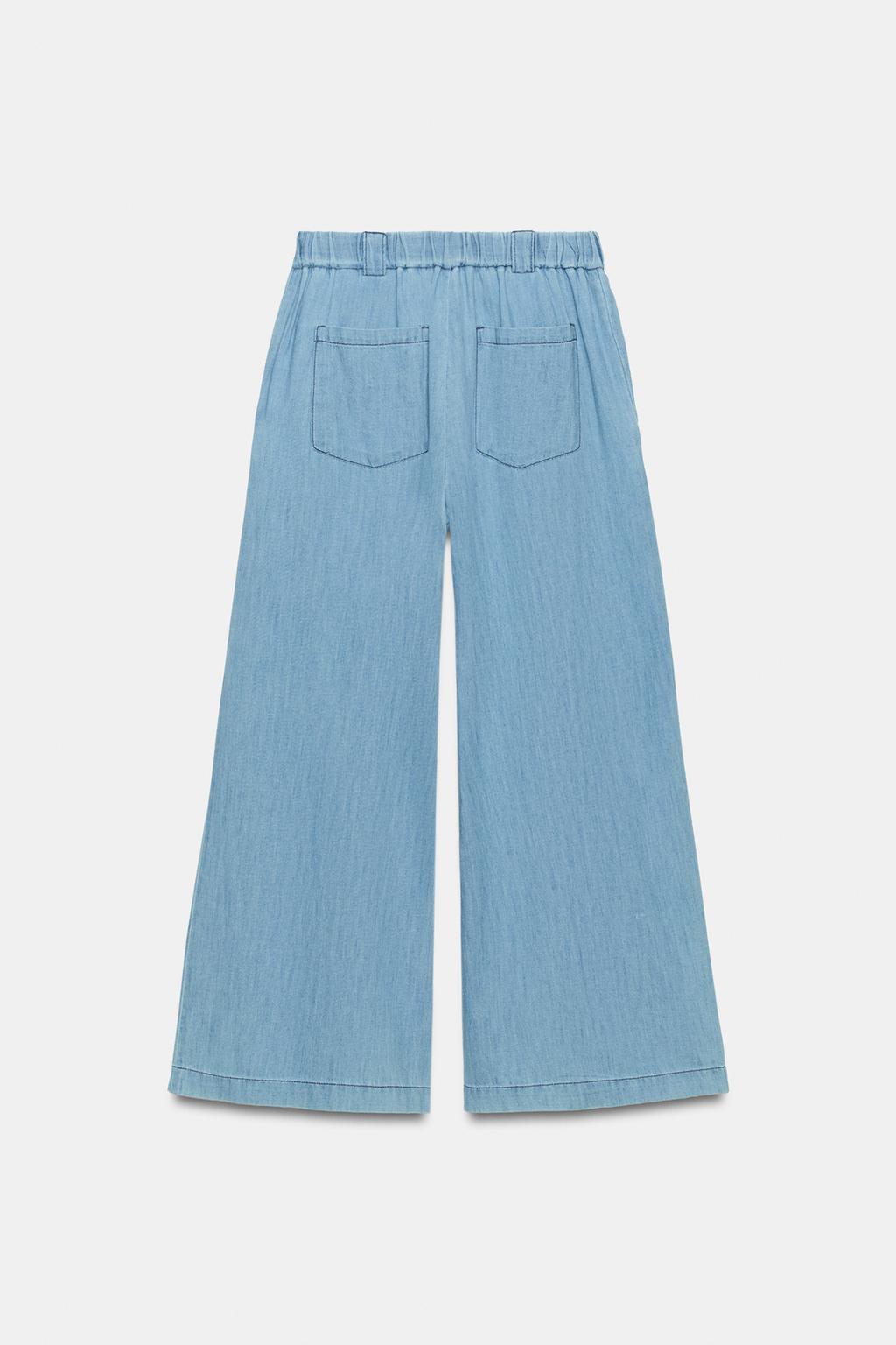 КЮЛОТЫ ИЗ СТРУЯЩЕЙСЯ ТКАНИ