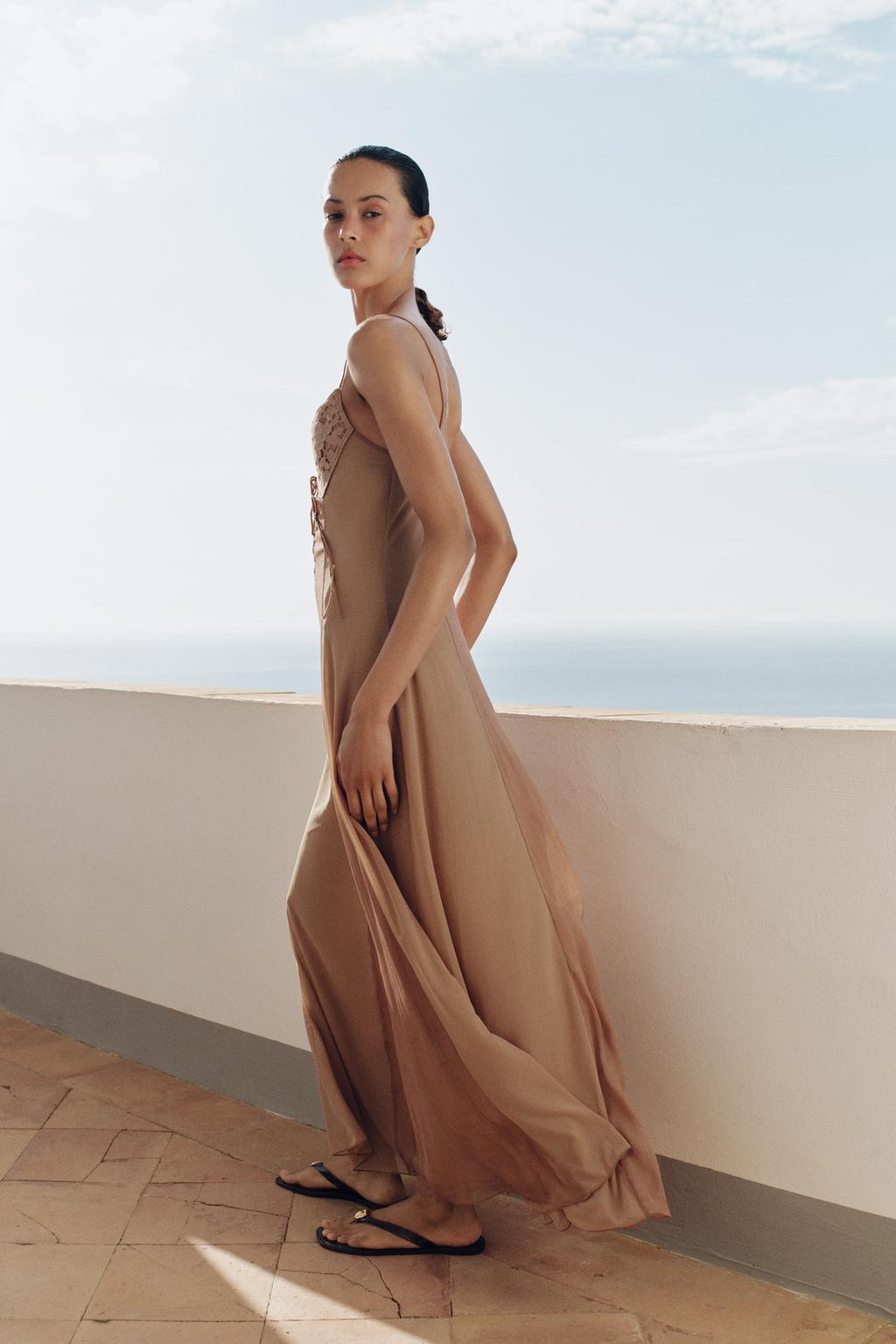 КОМБИНИРОВАННОЕ ПЛАТЬЕ КРЮЧКОМ