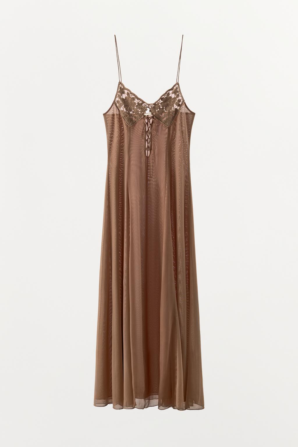 КОМБИНИРОВАННОЕ ПЛАТЬЕ КРЮЧКОМ