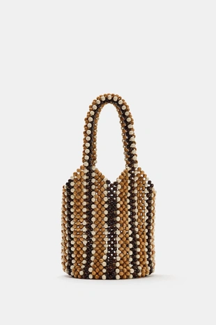 Сумка с бусинами- Заказать в России