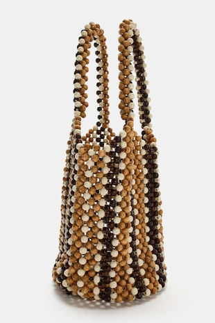 Сумка с бусинами- Заказать в России
