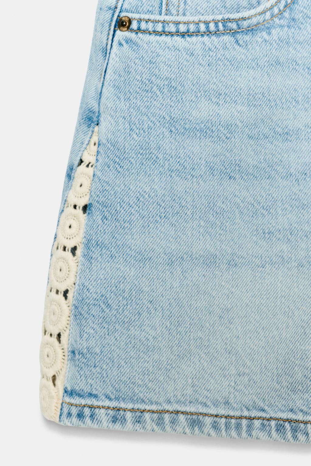 ШОРТЫ Z1975 С ВЯЗАНЫМИ ДЕТАЛЯМИ