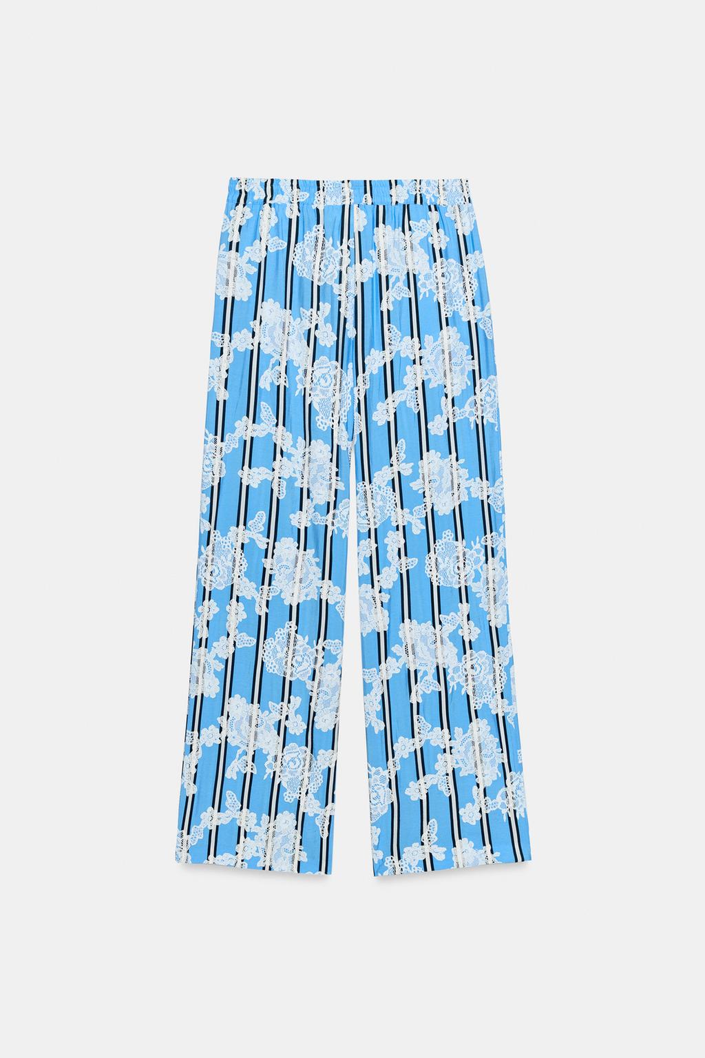 ШИРОКИЕ БРЮКИ В ПОЛОСКУ