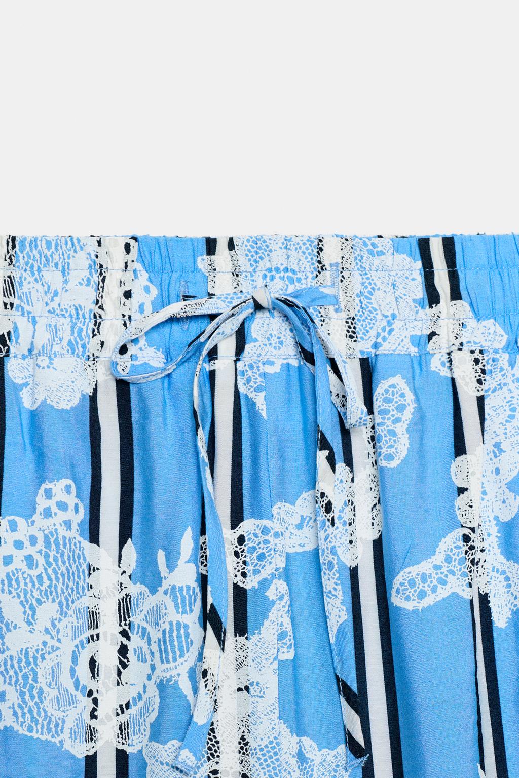 ШИРОКИЕ БРЮКИ В ПОЛОСКУ