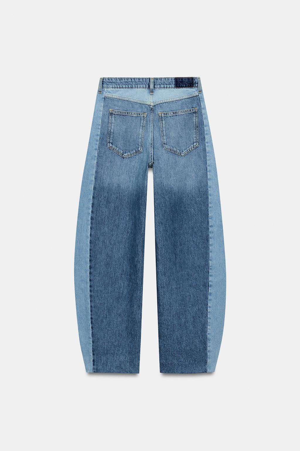 ДЖИНСЫ Z1975 BARREL СО СРЕДНЕЙ ПОСАДКОЙ И КОМБИНИРОВАННОЙ ТКАНЬЮ