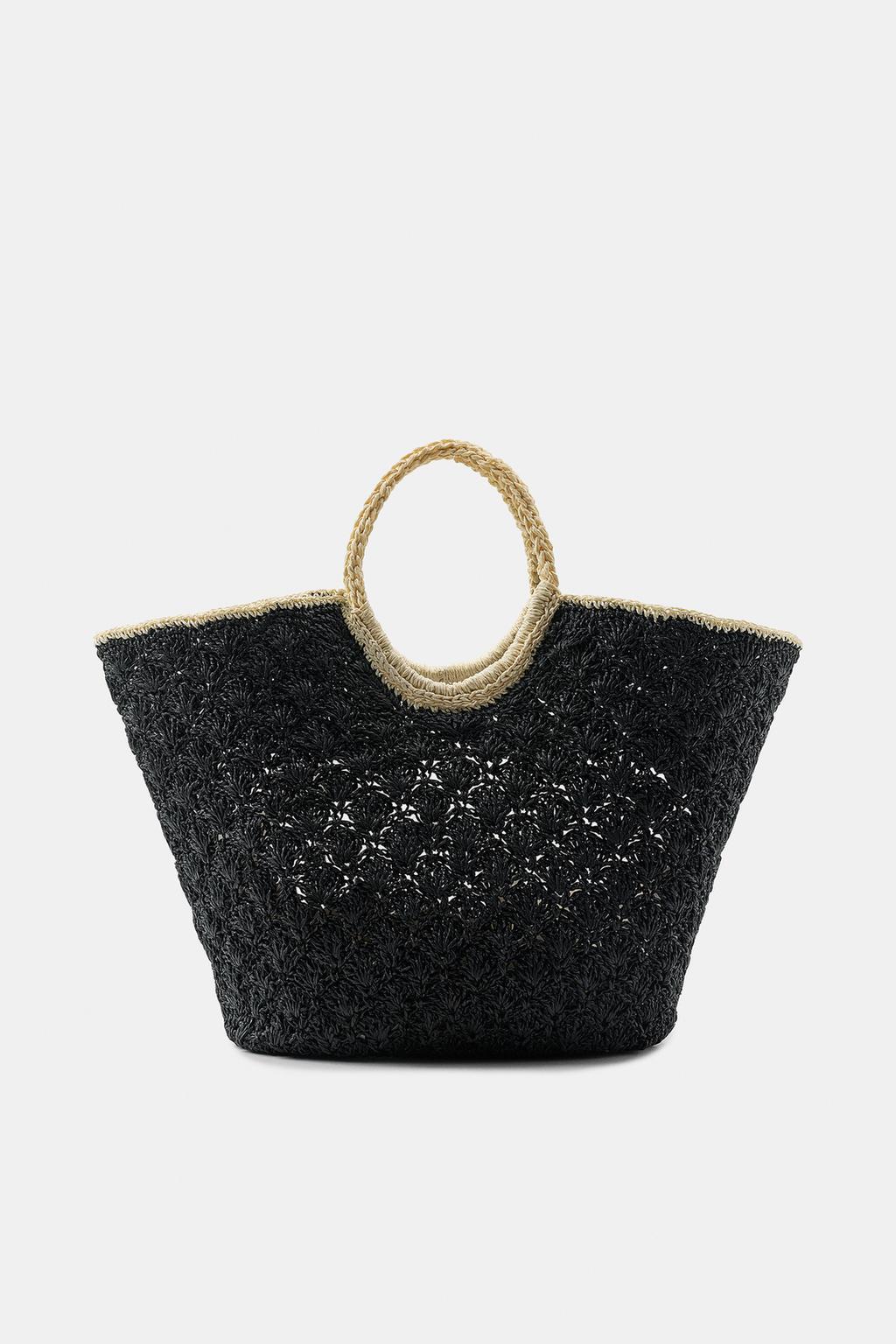 КОМБИНИРОВАННАЯ ПЛЕТЕНАЯ КОРЗИНА