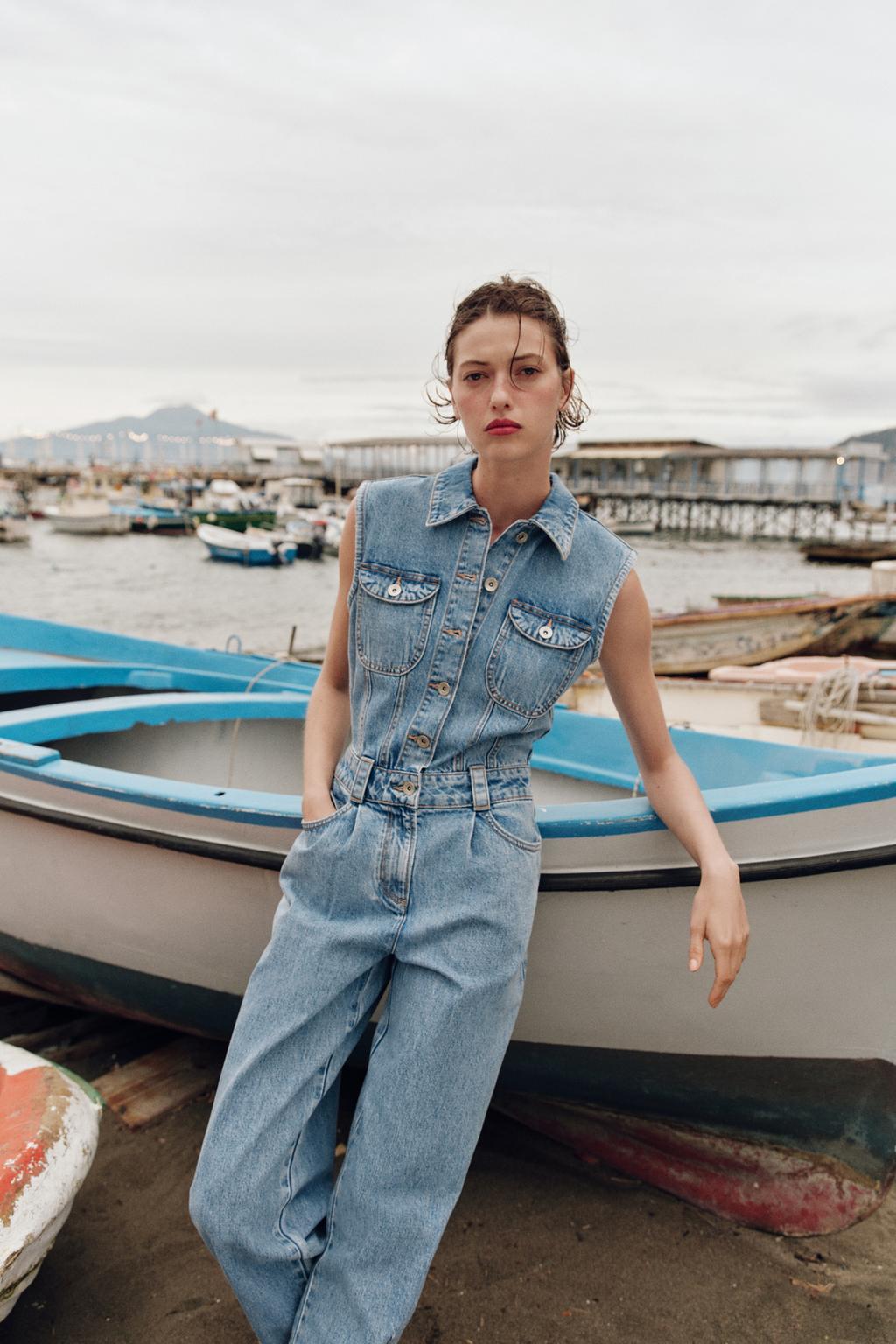 ДЖИНСОВЫЙ КОМБИНЕЗОН Z1975 BALLOON