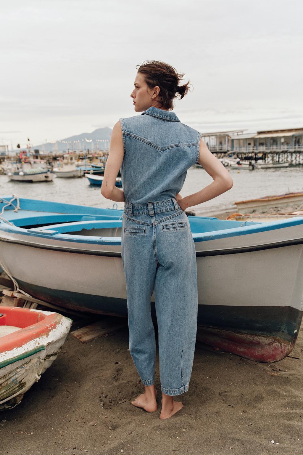 ДЖИНСОВЫЙ КОМБИНЕЗОН Z1975 BALLOON