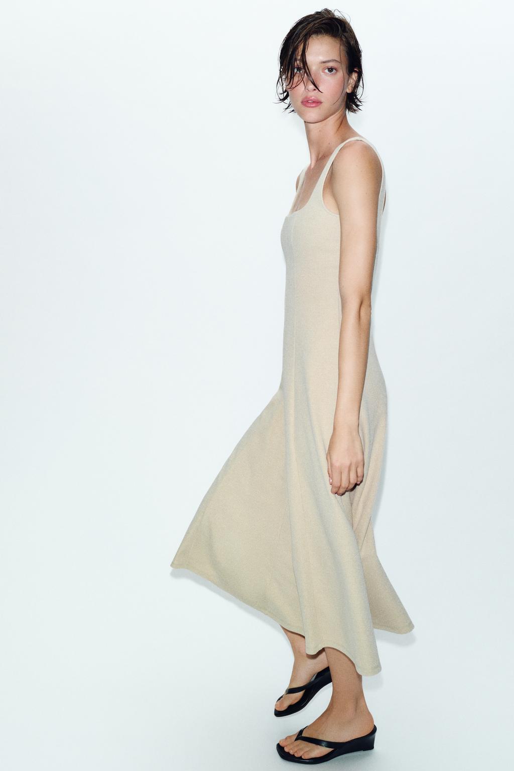 ПЛАТЬЕ МИДИ НА БРЕТЕЛЯХ