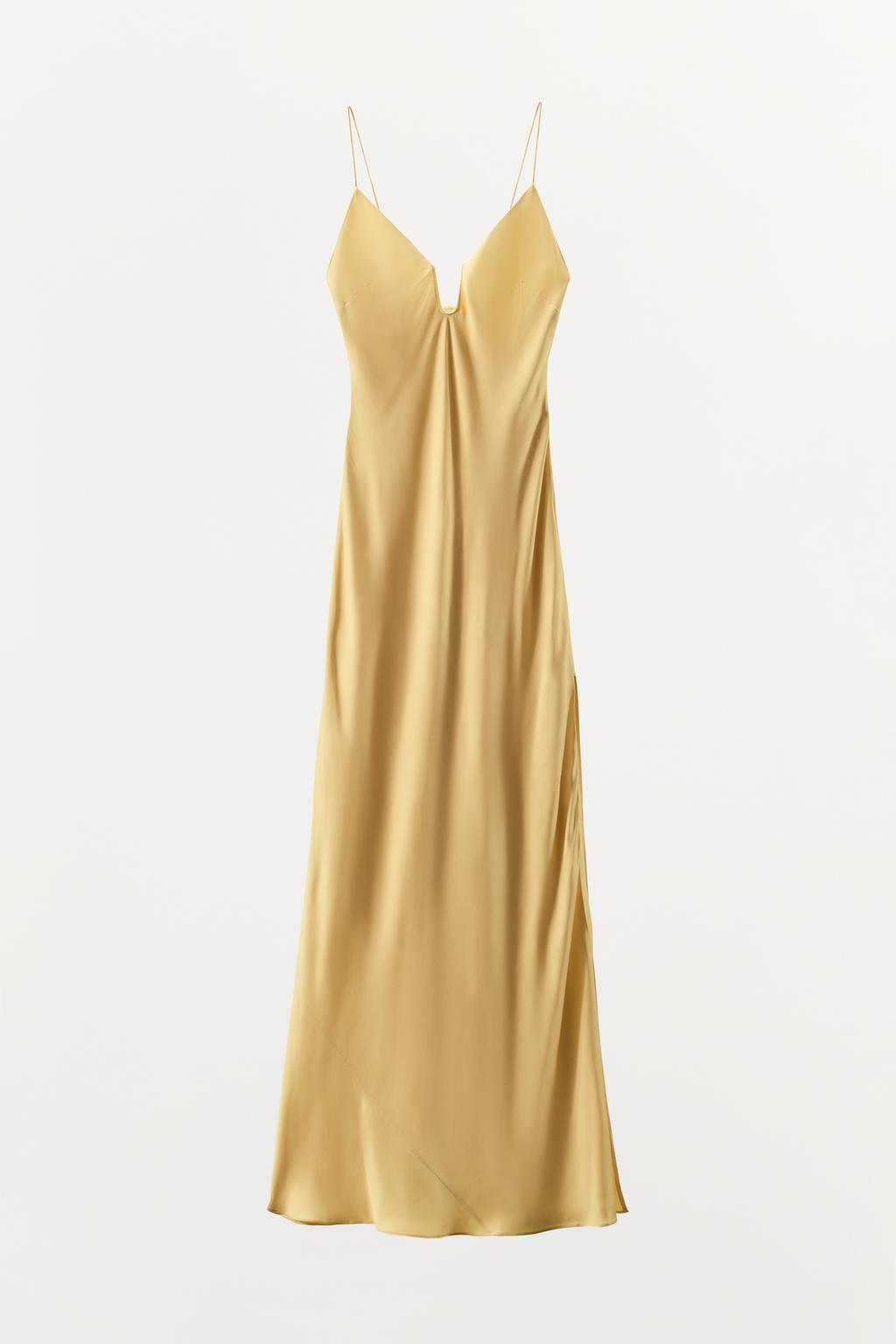 ДЛИННОЕ ПЛАТЬЕ ИЗ 100% ВИСКОЗЫ