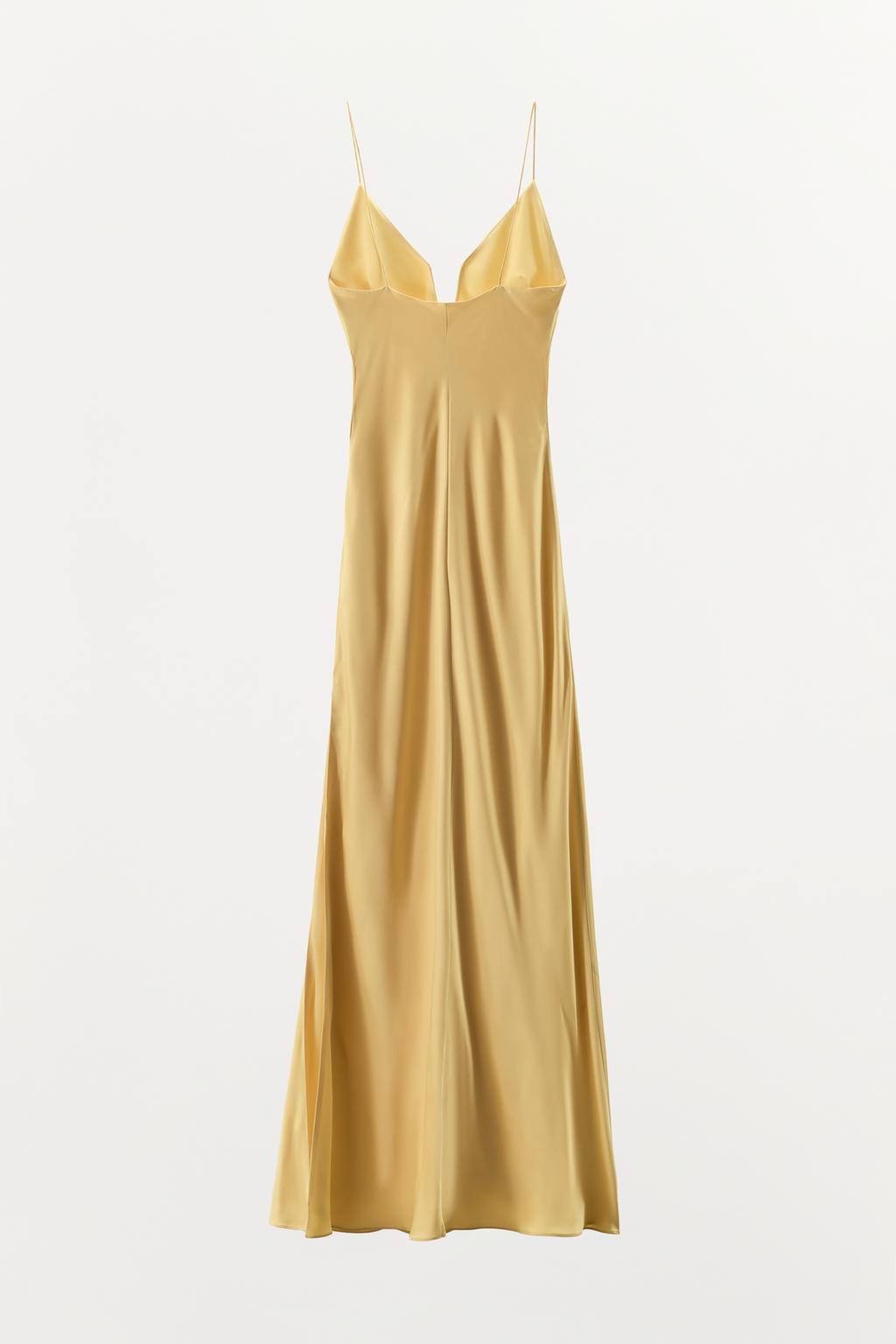 ДЛИННОЕ ПЛАТЬЕ ИЗ 100% ВИСКОЗЫ