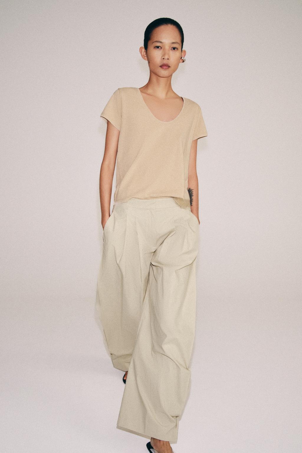 ХЛОПКОВАЯ ФУТБОЛКА С КОРОТКИМИ РУКАВАМИ