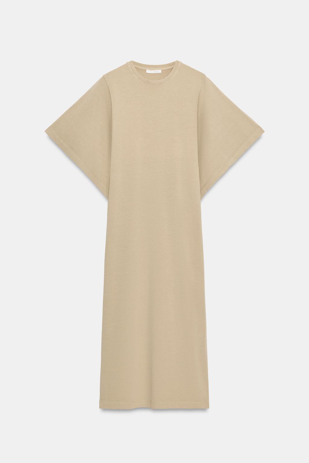 ХЛОПКОВОЕ ПЛАТЬЕ МИДИ