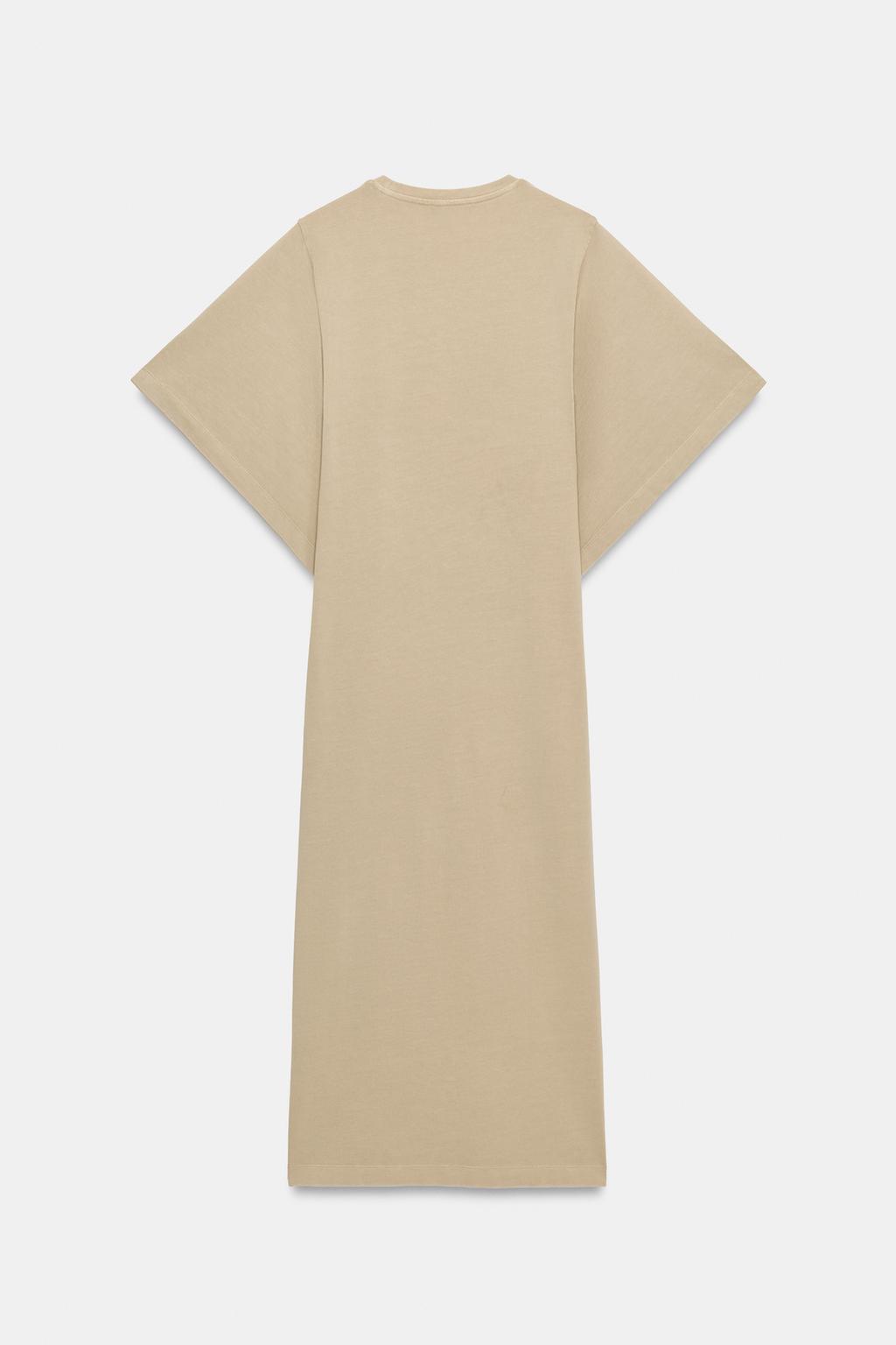 ХЛОПКОВОЕ ПЛАТЬЕ МИДИ