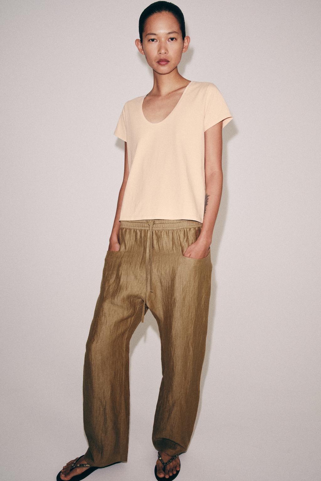 ХЛОПКОВАЯ ФУТБОЛКА С КОРОТКИМИ РУКАВАМИ