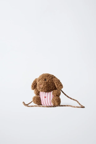 Сумка в виде плюшевого щенка- Заказать в России