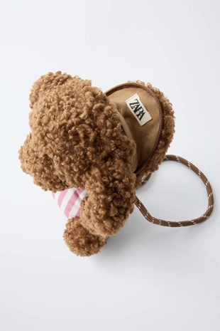 Сумка в виде плюшевого щенка- Заказать в России