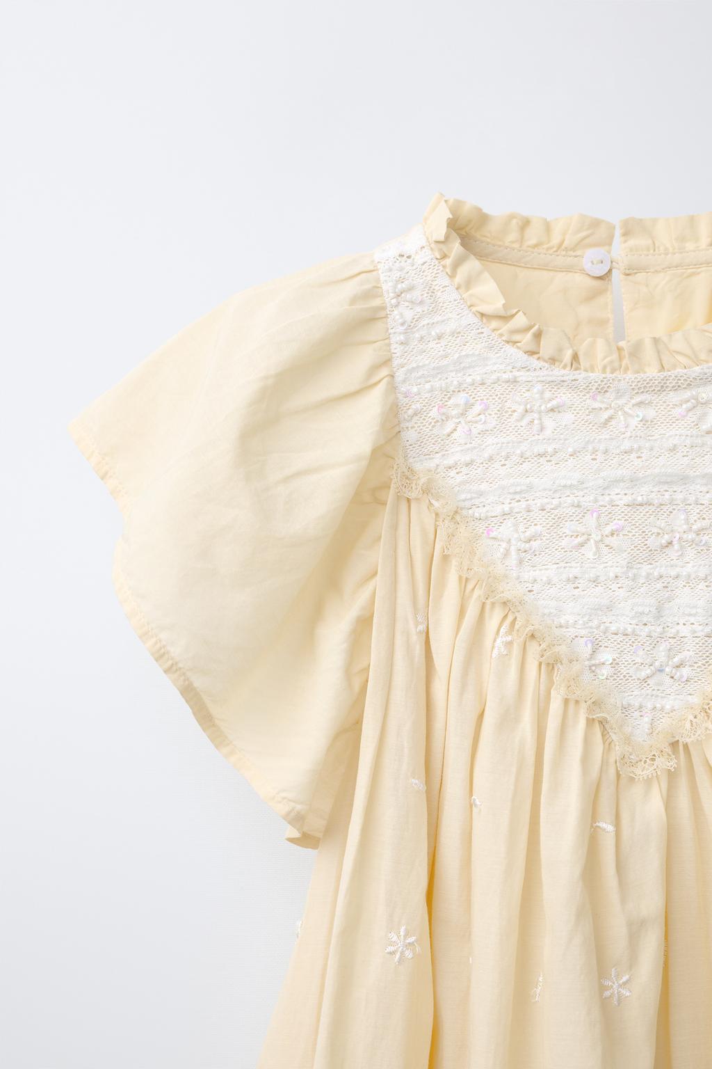 ПЛАТЬЕ С ВЫШИВКОЙ И БУСИНАМИ