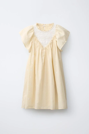 Платье с вышивкой и бусинами- Заказать в России