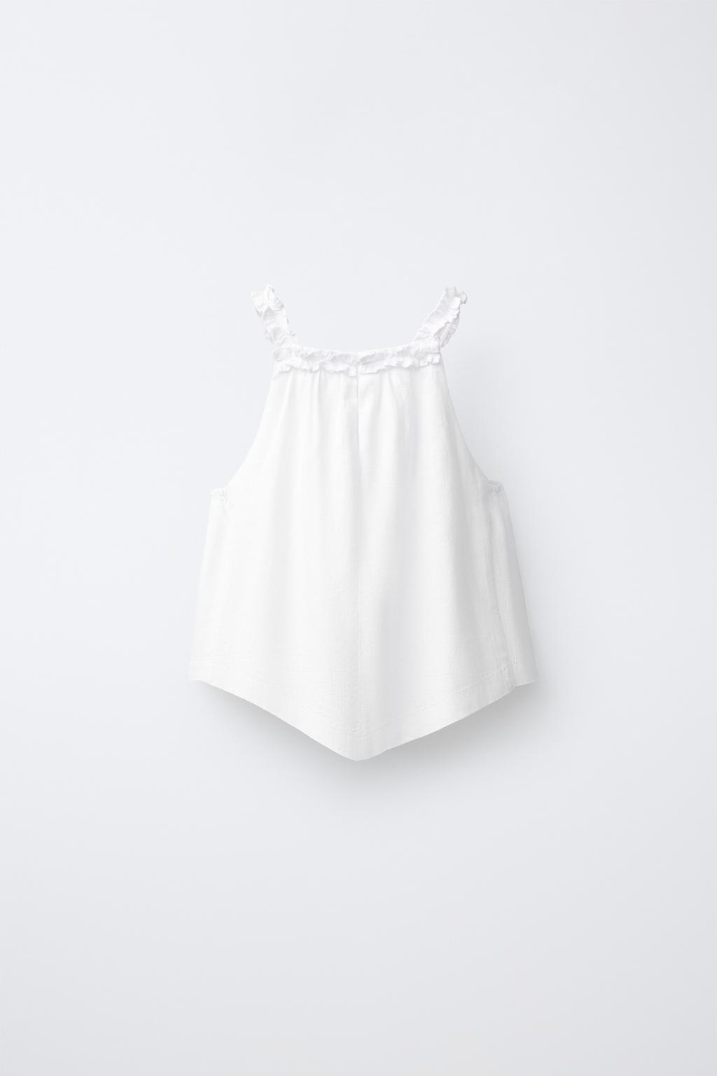 ТОП ИЗ ЛЬНА С ГОРЛОВИНОЙ ХАЛТЕР