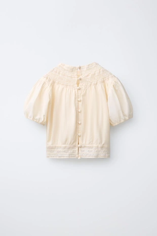 Блуза с вышивкой- Заказать в России