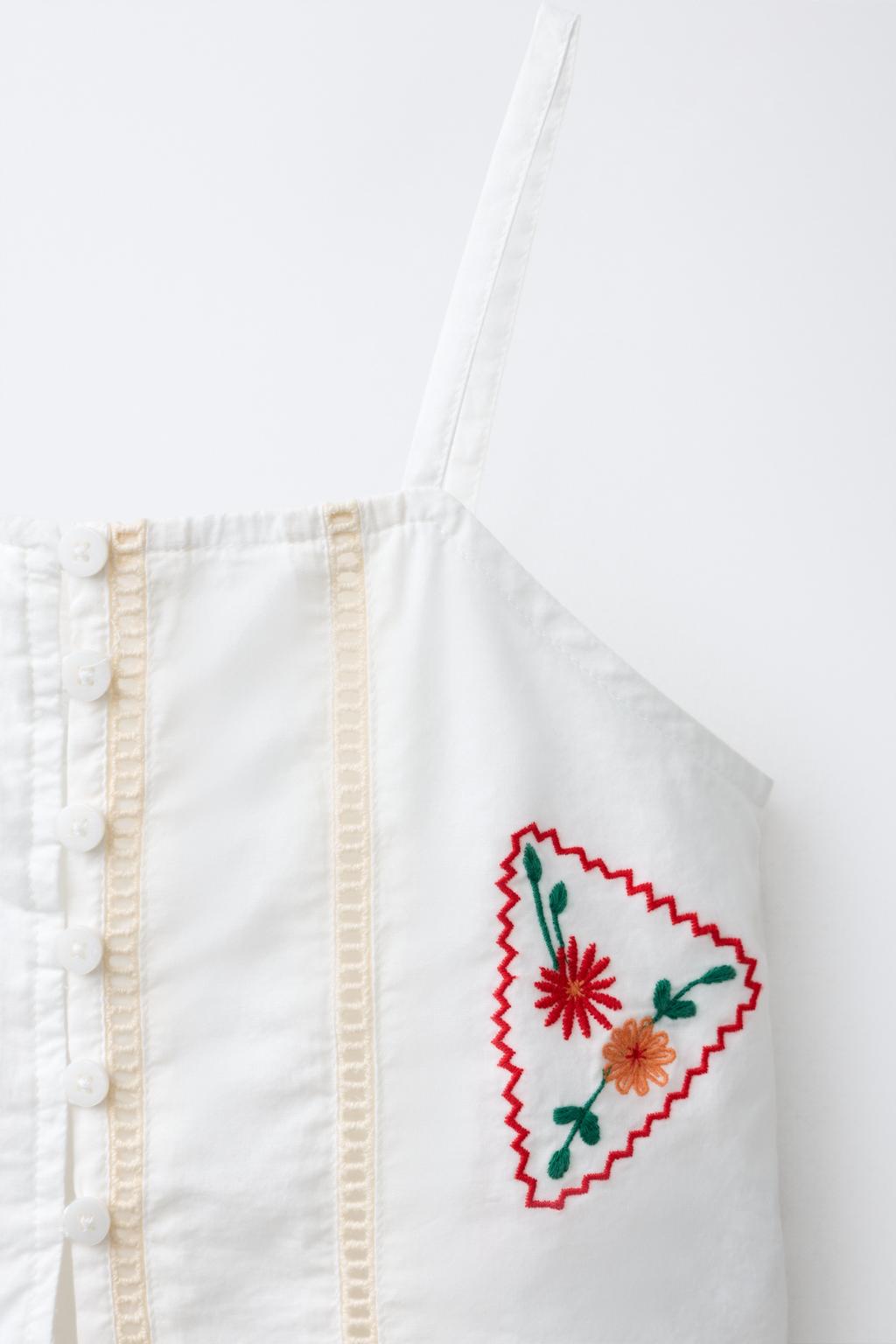 ТОП С ВЫШИВКОЙ ПЭЧВОРК