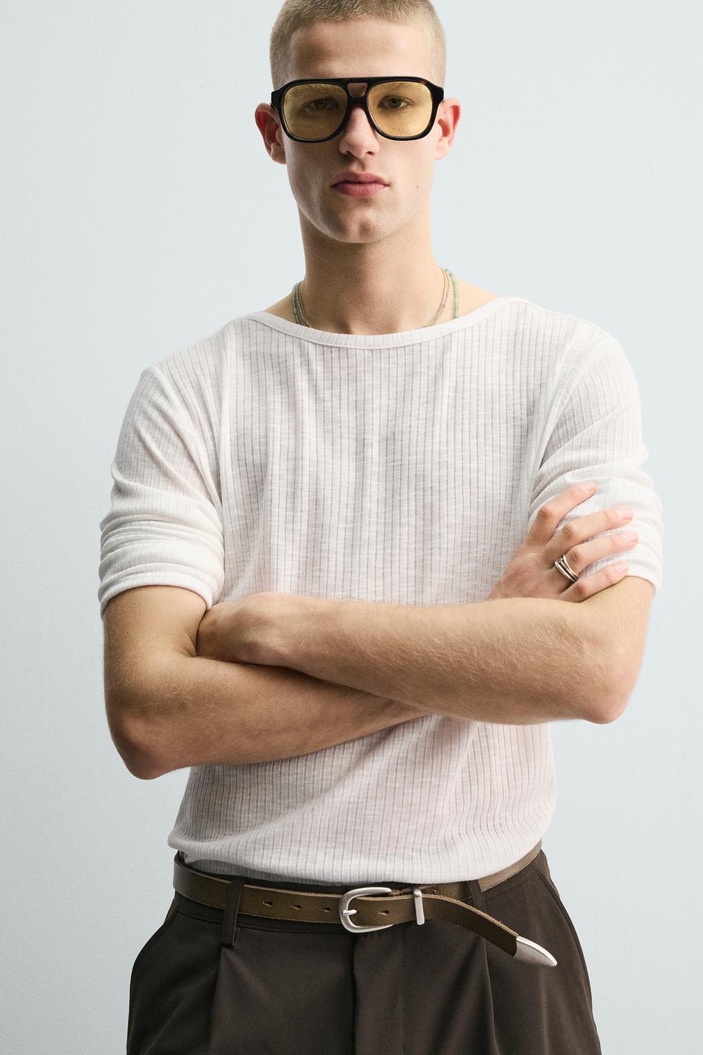 ФУТБОЛКА RELAXED FIT В РУБЧИК