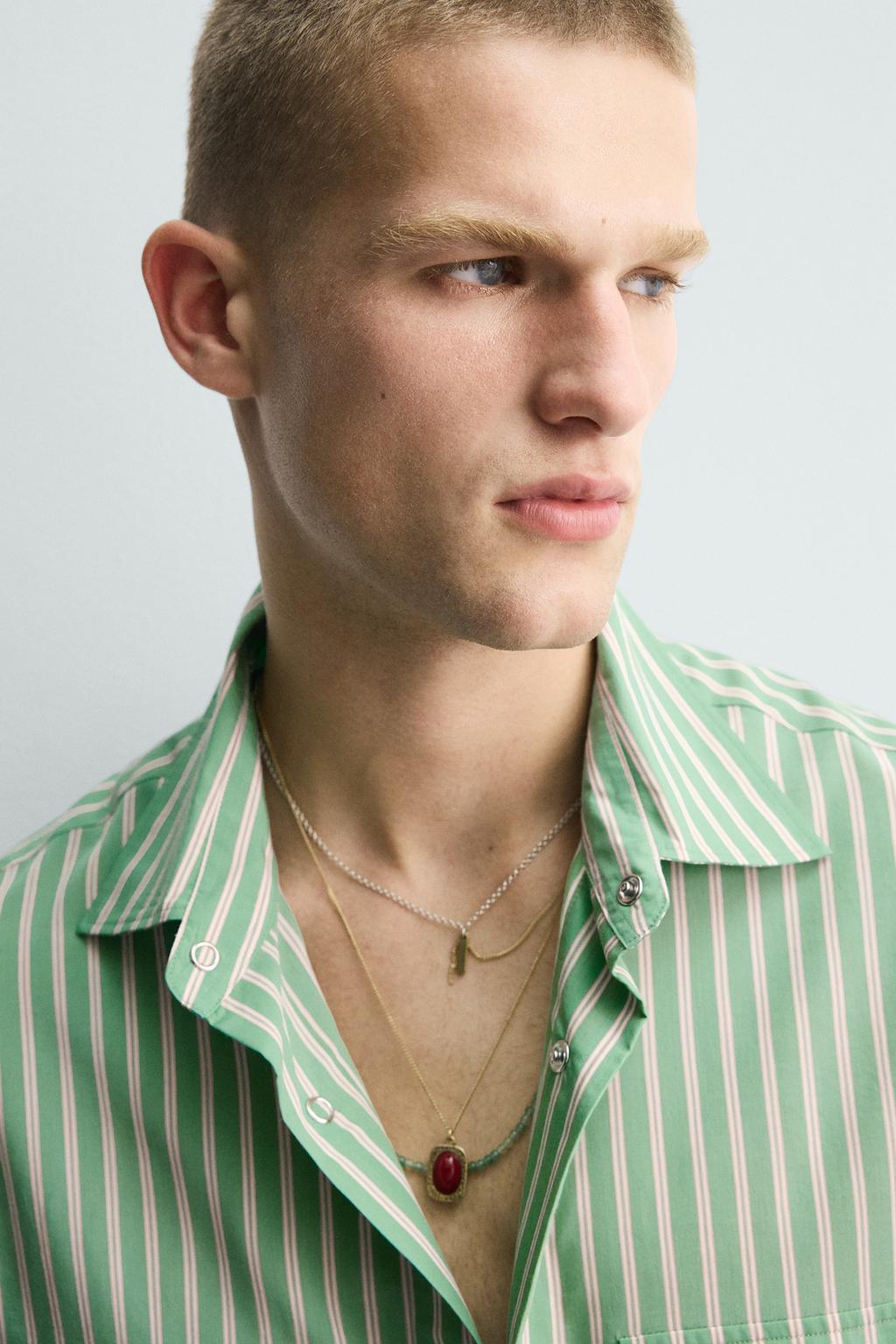 РУБАШКА СВОБОДНОГО КРОЯ В ПОЛОСКУ