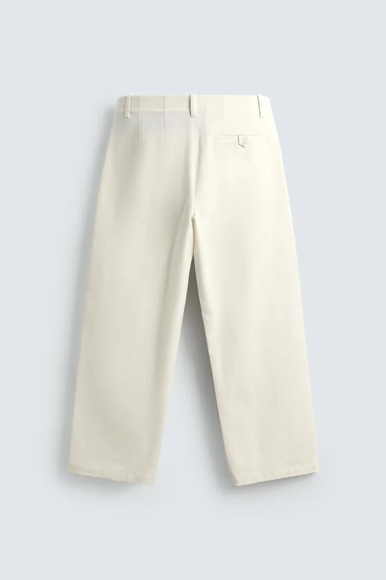 БРЮКИ CHINO  СО СКЛАДКАМИ