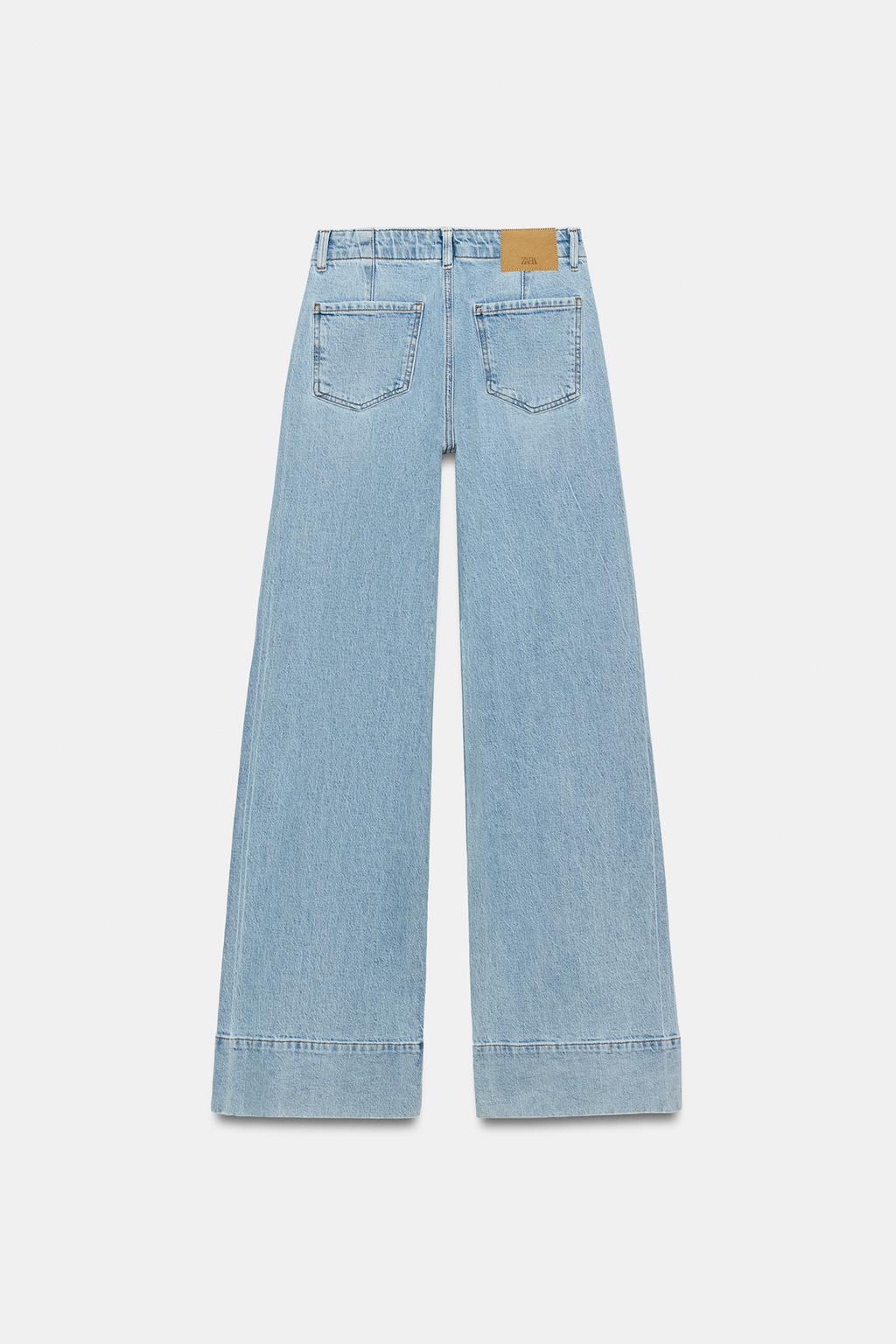 ДЖИНСЫ Z1975 WIDE LEG С ВЫСОКОЙ ПОСАДКОЙ И КАРМАНАМИ