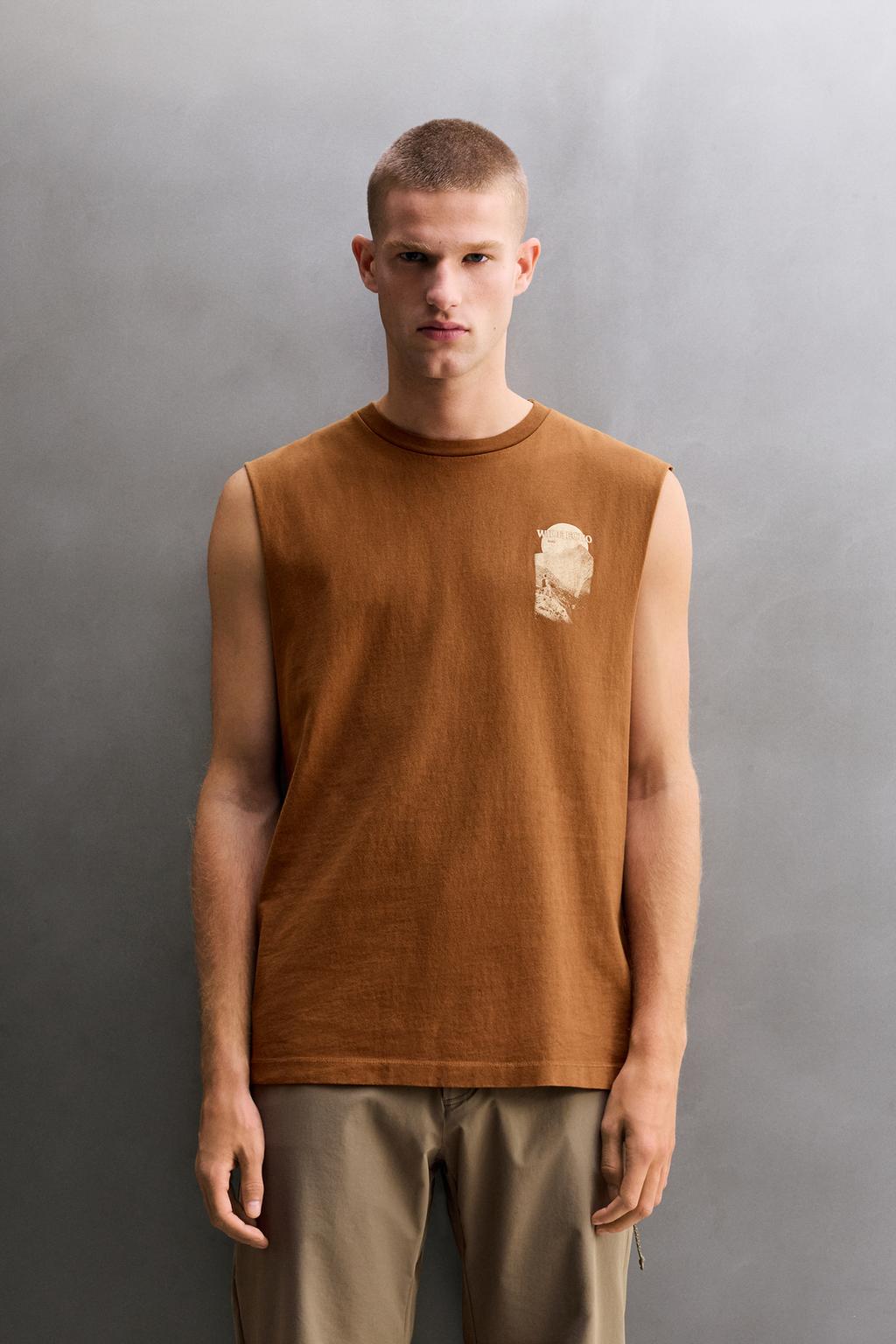 МАЙКА С КОНТРАСТНЫМ ПРИНТОМ