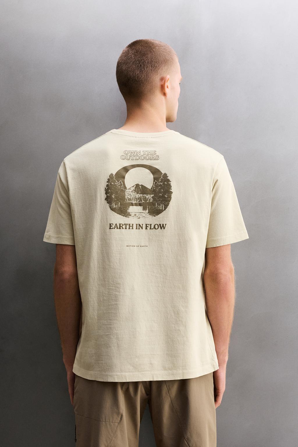 ФУТБОЛКА REGULAR FIT С ПРИНТОМ