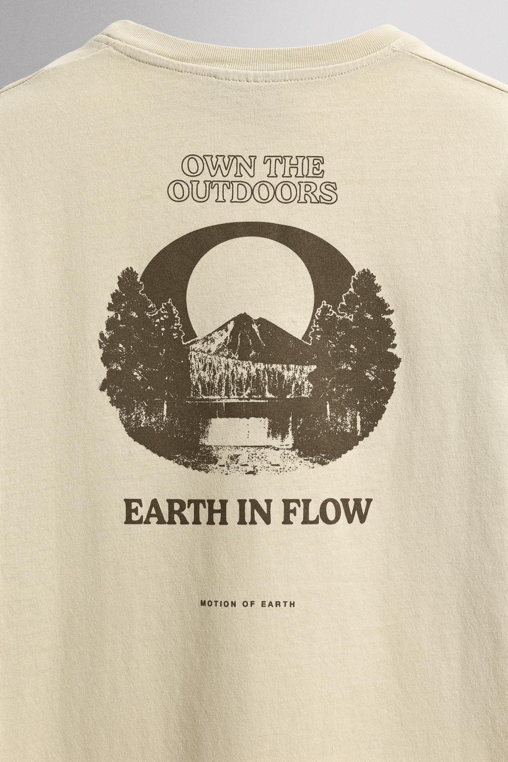 ФУТБОЛКА REGULAR FIT С ПРИНТОМ