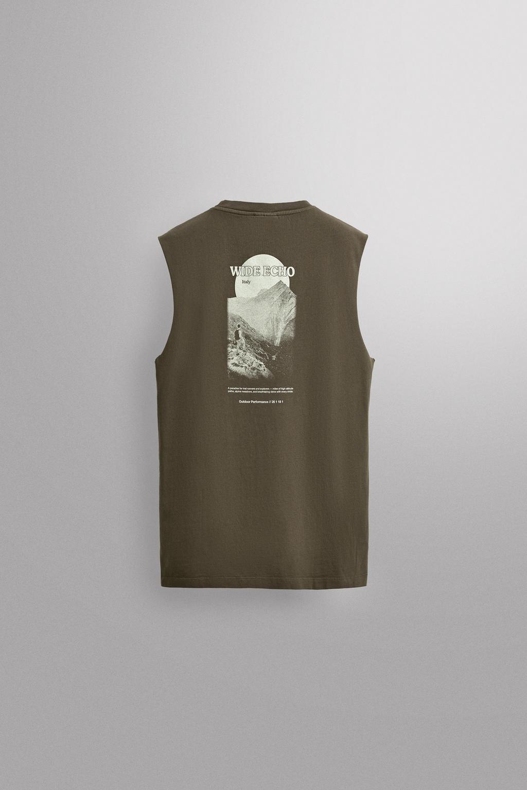 МАЙКА С КОНТРАСТНЫМ ПРИНТОМ