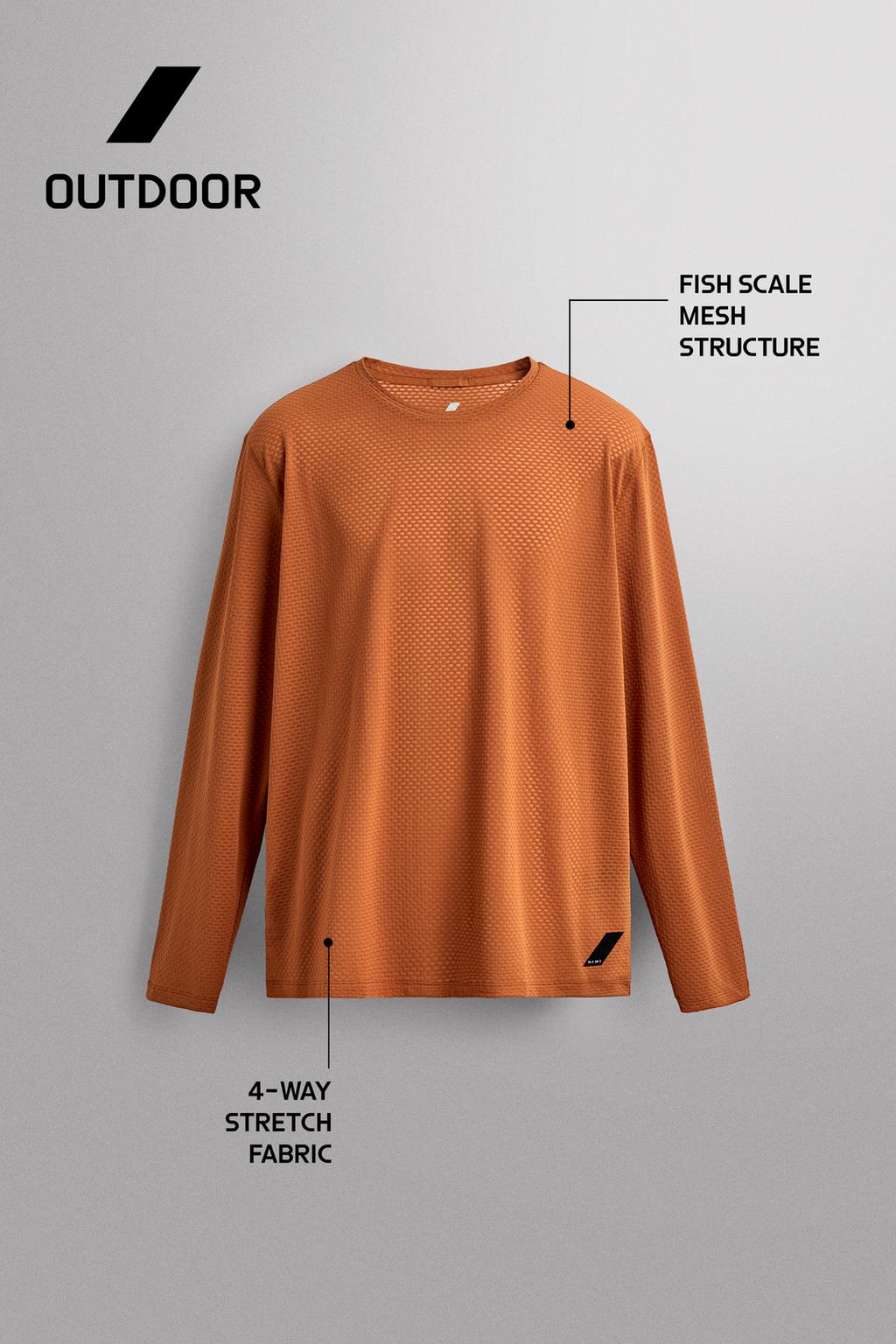 ТЕХНИЧЕСКАЯ ФУТБОЛКА GRAVEL С ДЛИННЫМ РУКАВОМ